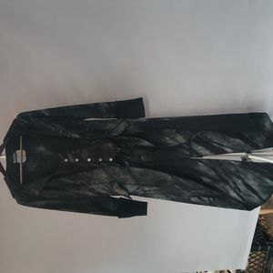 Dark Chic Steampunk Gothic long coat